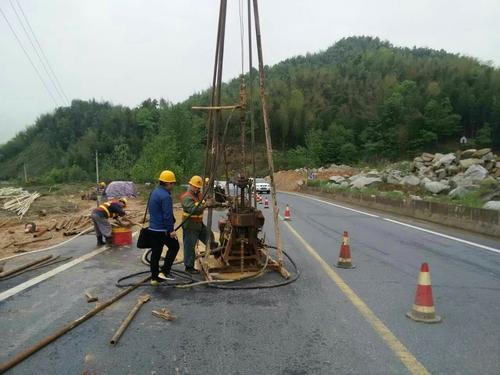 豆河镇地基下沉加固